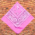 Baby Pink Bedazzled Bandana